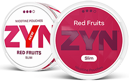 Jämföreslebild ZYN Red Fruits Slim Strong