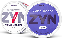 Jämföreslebild ZYN Violet Licorice Slim Strong