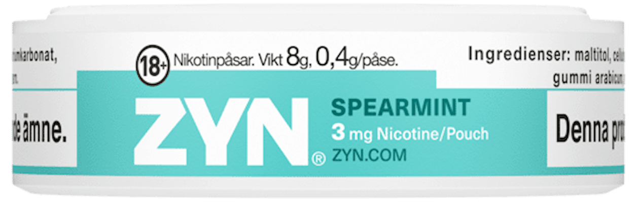 ZYN Spearmint Mini Dry Normal