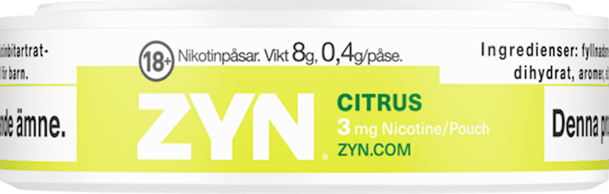ZYN Citrus Mini Dry Normal