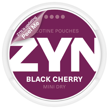 ZYN Black Cherry Mini Dry Extra Strong