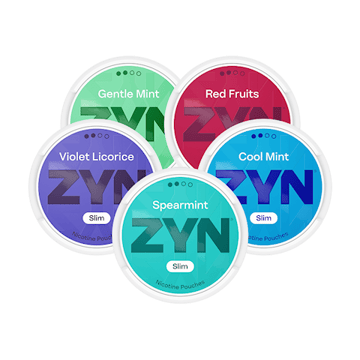 ZYN Mixpaket Slim Normal x5