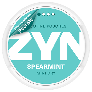 ZYN Spearmint Mini Dry Low