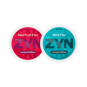 ZYN Red Fruit Fizz & ZYN Mint Fizz Mixpaket Strong