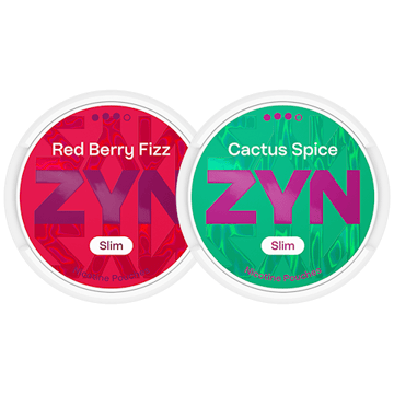 ZYN Red Berry Fizz & ZYN Cactus Spice Mixpaket Strong