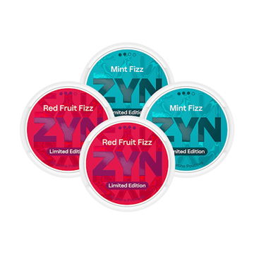 ZYN Mixpaket Red Fruit Fizz & Mint Fizz