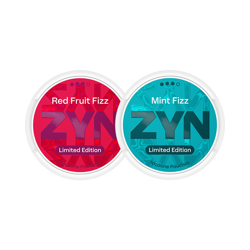 Produktbild - ZYN Red Fruit Fizz & ZYN Mint Fizz Mixpaket Strong