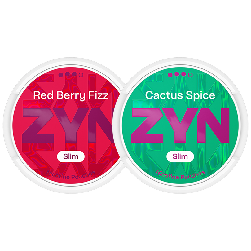 Produktbild - ZYN Red Berry Fizz & ZYN Cactus Spice Mixpaket Strong