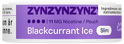 ZYN Blackcurrant Ice Slim Extra Strong thumbnail 5