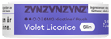 ZYN Violet Licorice Slim Normal thumbnail 5