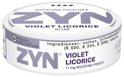 ZYN Violet Licorice Slim Extra Strong thumbnail 3