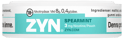 ZYN Spearmint Mini Dry Normal